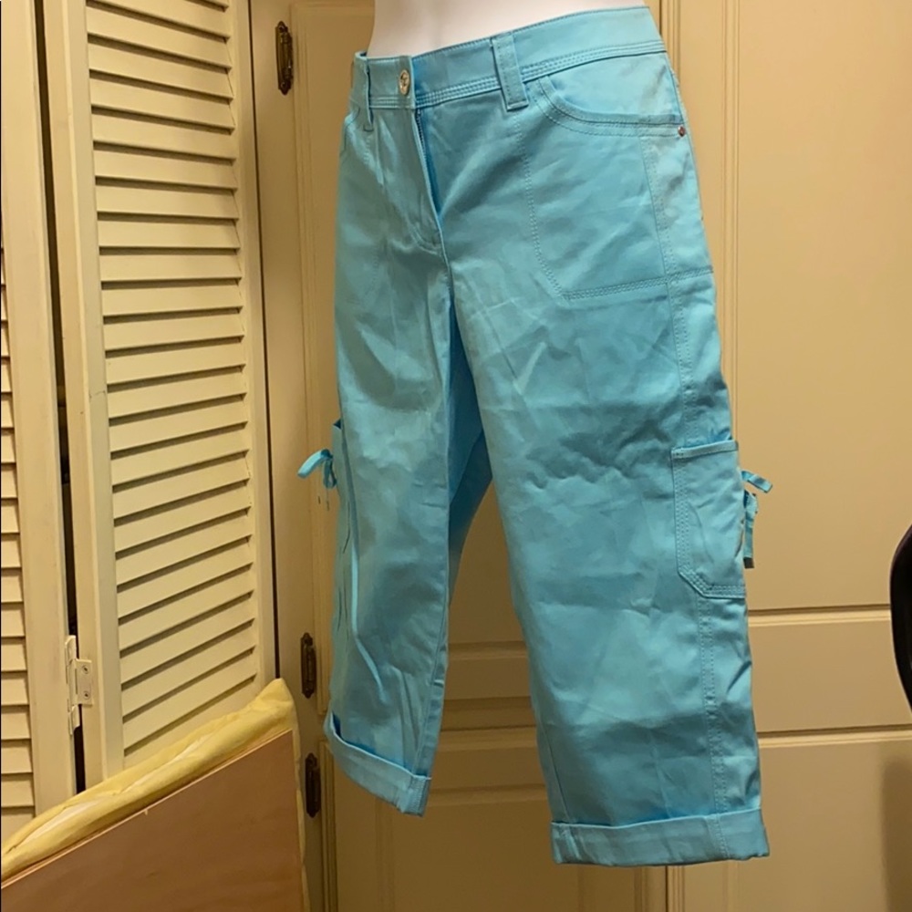 WHBM Santorini Capri Pants